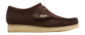 Veterschoen Clarks Originals Men Wallabee Dark Brown
