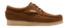 Veterschoen Clarks Originals Men Wallabee Boat Cola
