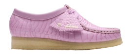 Veterschoen Clarks Originals Women Wallabee Mauve Crocodile