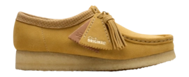 Veterschoen Clarks Originals Women Wallabee Golden Tan
