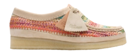 Veterschoen Clarks Originals Women Wallabee Multicolour Raffia