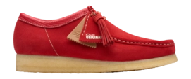 Veterschoen Clarks Originals Men Wallabee Red