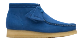 Boots Clarks Originals Men Wallabee Boot Blue