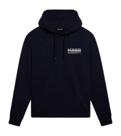 Pull à Capuche Napapijri Homme Kasba Blu Marine