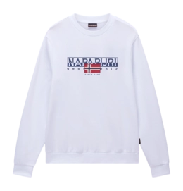 Pull Napapijri Homme Aylmer Crew Bright White
