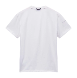 T-Shirt Napapijri Badge SS Herren White Heron