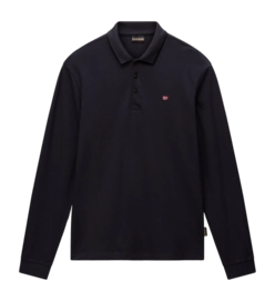 Polo Napapijri Homme Ealis LS Black