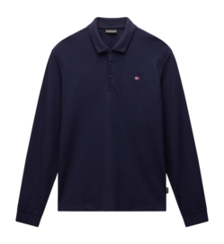 Polo Napapijri Homme Ealis LS Blu Marine
