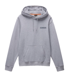 Hoodie Napapijri Sovana Herren Medium Grey Melange