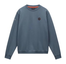 Pull Napapijri Men Badge Crew Summer Stormy Weather