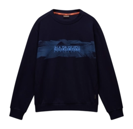Pull Napapijri Men Vanni Crew Blu Marine