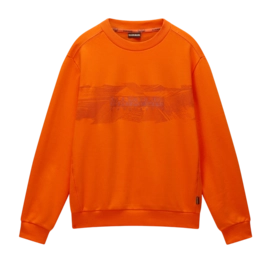 Pull Napapijri Men Vanni Crew Orange Red