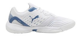 Padel Shoes PUMA Unisex Solarflash III PUMA White Blue Horizon