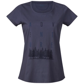 T-Shirt Bergans Femme Adventure Night Blue Dark Navy Dark Steel Blue