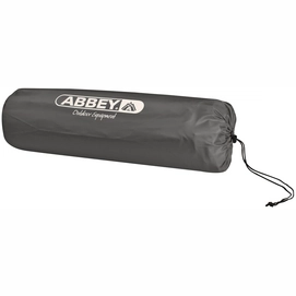 Slaapmat Abbey Camp Zelfopblaasbaar 3.7 Grijs Antraciet Groen