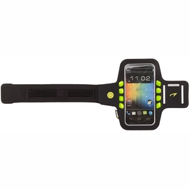 Sportarmband Avento Smartphone LED Schwarz/Silber/Fluor Gelb