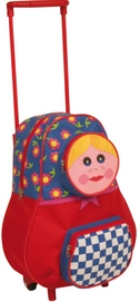 Suitcase Abbey Junior 21RN Girl Red