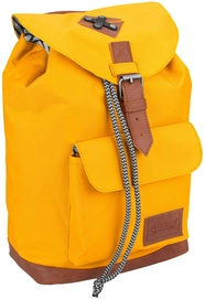 Rucksack Abbey Daily Satchel Gelb Anthrazit