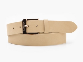 Gürtel Levi's Fenne Free Belt Ecru Damen