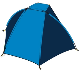 Tente de Plage Abbey Bleu