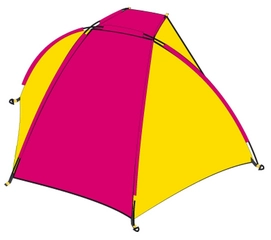 Strandmuschel Abbey Pink Gelb