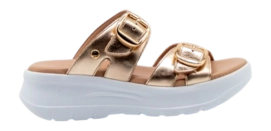Slipper Panama Jack Women Navia Shine B1 Napa Gold
