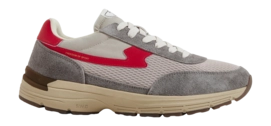 Sneaker Stepney Workers Club Herren Osier S-Strike Geo-Merged II Grey Red