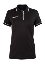 Polo Shirt Shirt JDH Girls Carbon Pro Polo Shirt Black