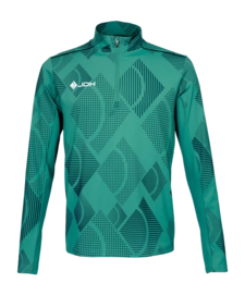Sporttrui JDH Kids Carbon Pro Half-Zip Lush Green