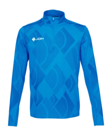 Sporttrui JDH Kids Carbon Pro Half-Zip Digital Blue