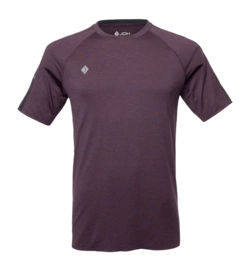 Sportshirt JDH Performance Tee Herren Plum