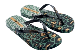 Slipper Ipanema Women Animal Print Grey Green 55