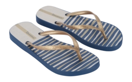 Slipper Ipanema Women Classic Happy Blue Gold 16