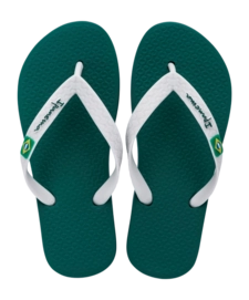 Slipper Ipanema Kids Classic Brasil Green Grey 16