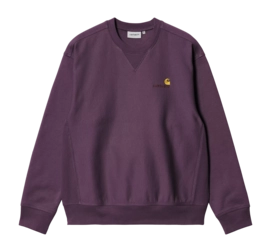 Pull Carhartt WIP Unisexe American Script Huckleberry