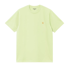 T-Shirt Carhartt WIP S/S Chase Unisex Air Green / Gold