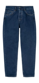 Pants Carhartt WIP Unisex Newel Blue Stone Washed