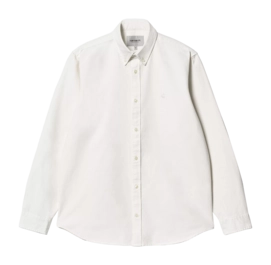 Shirt Carhartt WIP Unisex L/S Bolton Weiß