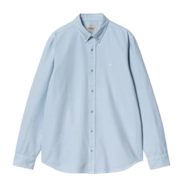 Hemd Carhartt WIP Unisex L/S Bolton Air Sky