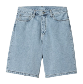 Shorts Carhartt WIP Unisexe Landon Blue Bleached