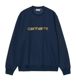 Sweatshirt Carhartt WIP Unisex Carhartt Ink / Air Yellow