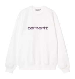 Sweatshirt Carhartt WIP Unisex Carhartt White / Huckleberry