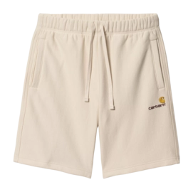 Shorts Carhartt WIP Unisexe American Script Sweat Natural