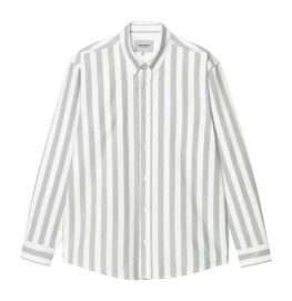 Chemise Carhartt WIP Unisexe L/S Dillion Dillion Stripe Park / White