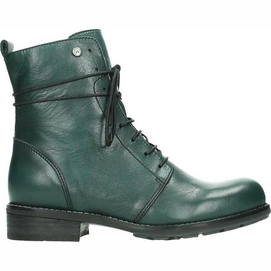 Boots Wolky Women Murray XW Velvet Leather Dark-Green