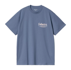 T-Shirt Carhartt WIP Unisex S/S Katalog Blue Iris / Air Pink