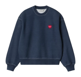 Sweatshirt Carhartt WIP Femme Ingo Dark Blue