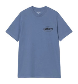 T-Shirt Carhartt WIP Unisex S/S Catalogue C Logo Blue Iris