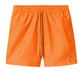 Short de Bain Carhartt WIP Unisex Chase Pumpkin / Gold