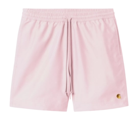 Short de Bain Carhartt WIP Unisex Chase Air Pink / Gold